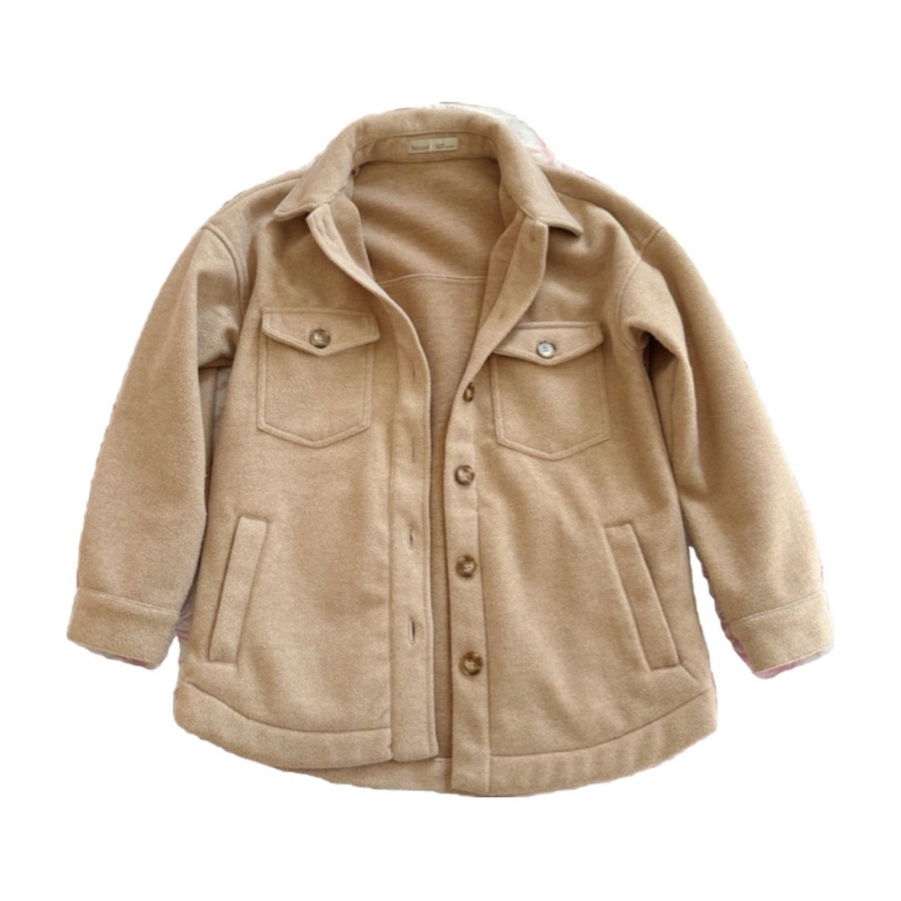 Tan Button-Up Jacket - Picture 4 of 4